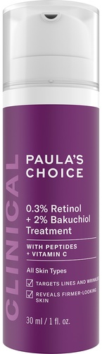 Clinical 0.3% Retinol + 2% Bakuchiol Treatment