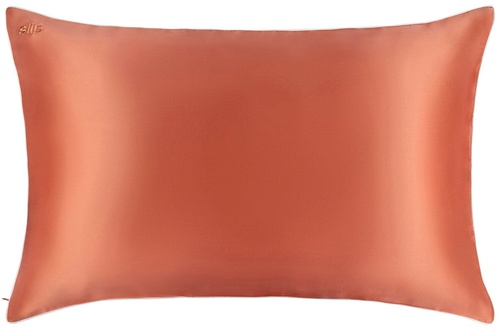 Pure Silk Queen Pillowcase - Coral sunset