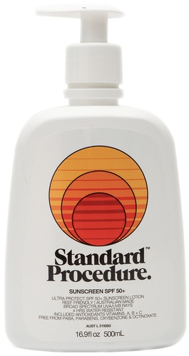 Standard Procedure SPF 50+ Sunscreen 500ml