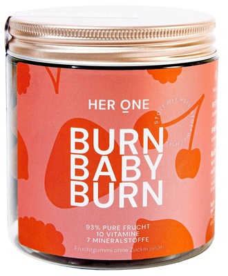 HER ONE BURN BABY BURN - Berry (Vegan)