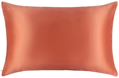 Slip Pure Silk Queen Pillowcase - Coral sunset