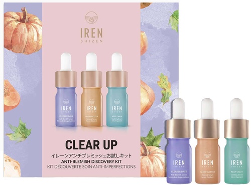 IREN Shizen CLEAR UP Anti-Blemish Discovery Kit