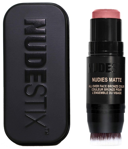 Nudestix Nudies Matte All Over Face Blush Color Sunkissed Pink