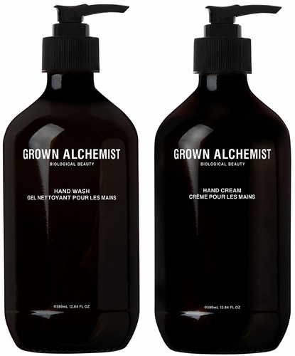 Grown Alchemist Amber Glass Bottle Hand Care Kit