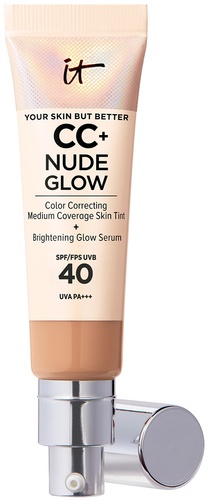 IT Cosmetics Your Skin But Better CC+ Nude Glow SPF 40 Średnia opalenizna
