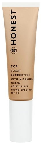 Honest Beauty CCC Clean Corrective With Vitamin C Tinted Moisturizer Tundra