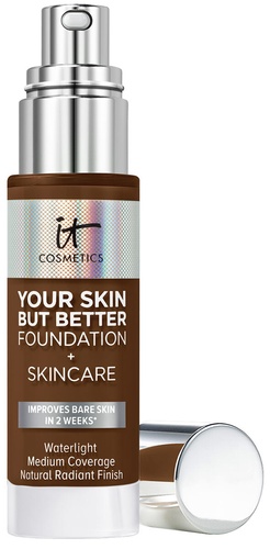 IT Cosmetics Your Skin But Better Foundation + Skincare Deep Neutral 61
