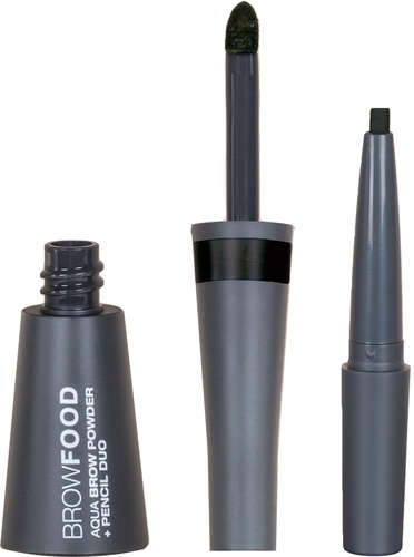 Lashfood Aqua Brow Powder + Pencil Duo Carbone