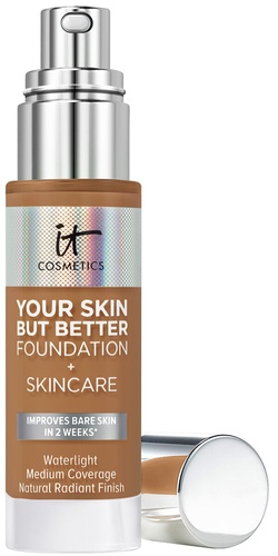 IT Cosmetics Your Skin But Better Foundation + Skincare Tan Warm 44