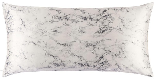 Slip pure silk pillowcase marble 40x80