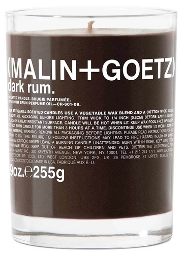 Malin + Goetz Dark Rum Candle