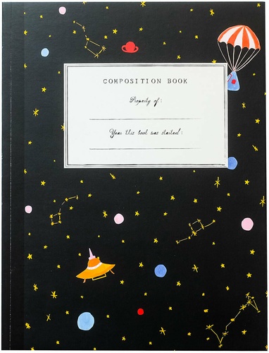 Outer Space Composition Book