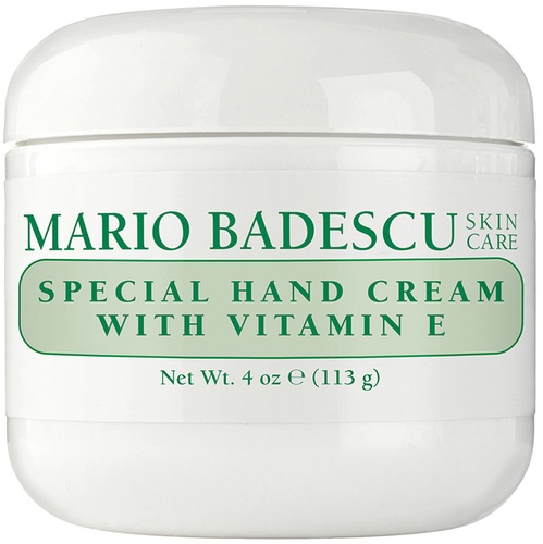 Special hand cream with vitamin E