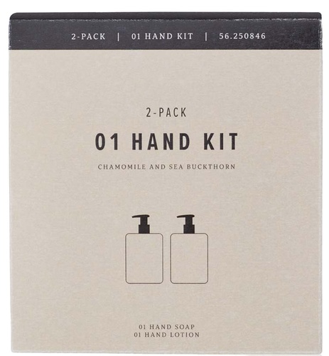 HUMDAKIN 01 Hand care kit Kamille und Sanddorn