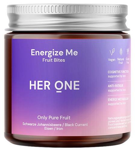 HER ONE ENERGIZE ME - Fruit Bites with Iron