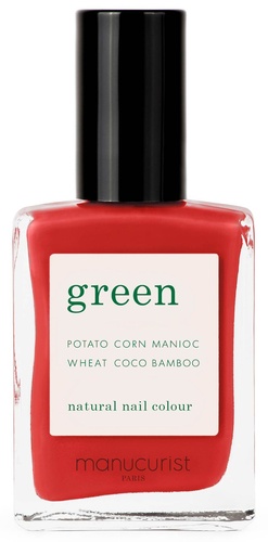 Manucurist GREEN NAIL LACQUER POPPY RED