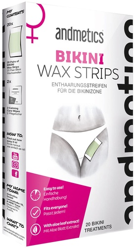 Andmetics Bikini Wax Strips