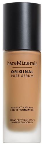 bareMinerals Original Pure Serum Radiant Natural Liquid Foundation SPF 20 ŚREDNIO CIEPŁY 3