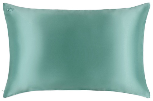 Pure Silk Queen Pillowcase - Azure Blue