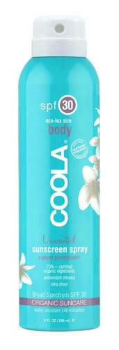 Eco-Lux Body Sunscreen Spray Spf 30 Unscented
