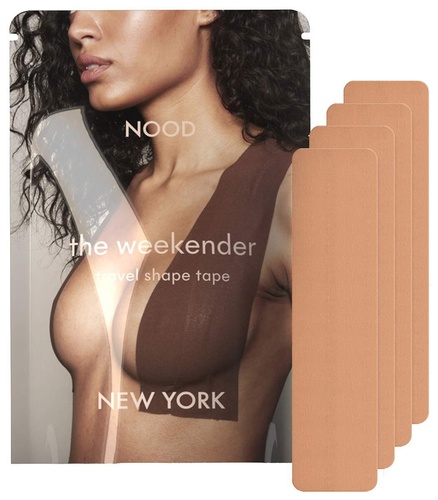 NOOD The Weekender Travel Shape Tape Breast Tape NOOD 5 Zacht bruin