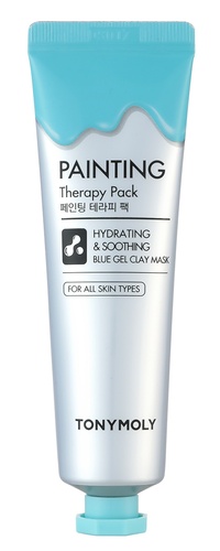 Painting Therapy Hydrating & Calming Blue Color Gel Clay