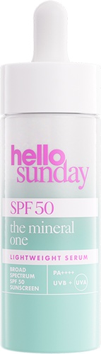 the mineral one- Lightweight Serum Drops SPF50