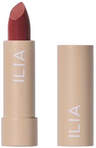 Ilia Color Block Lipstick Palo de rosa - Sangre de buey suave
