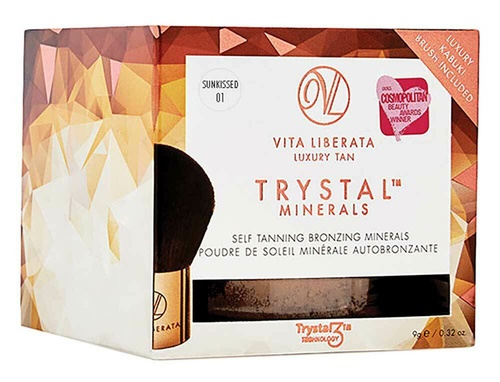 Trystal Minerals with Brush