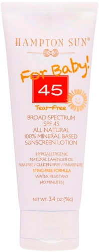 SPF 45 Natural Sunscreen Lotion for Baby's