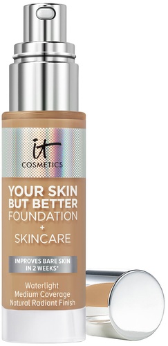 IT Cosmetics Your Skin But Better Foundation + Skincare Abbronzato Caldo 41