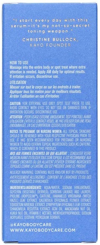 Kayo Concentrated Firming Serum Buy Online Niche Beauty