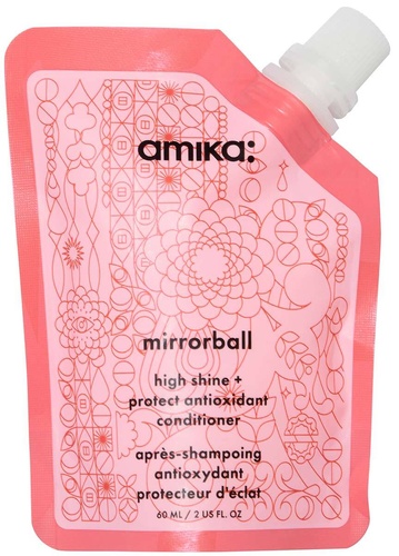 amika mirrorball high shine + protect antioxident conditioner 60 ml