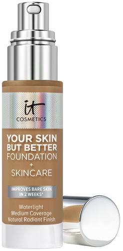 IT Cosmetics Your Skin But Better Foundation + Skincare Abbronzato Caldo 43