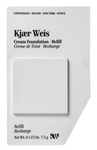 Kjaer Weis Cream Foundation Refill Comme la recharge de porcelaine
