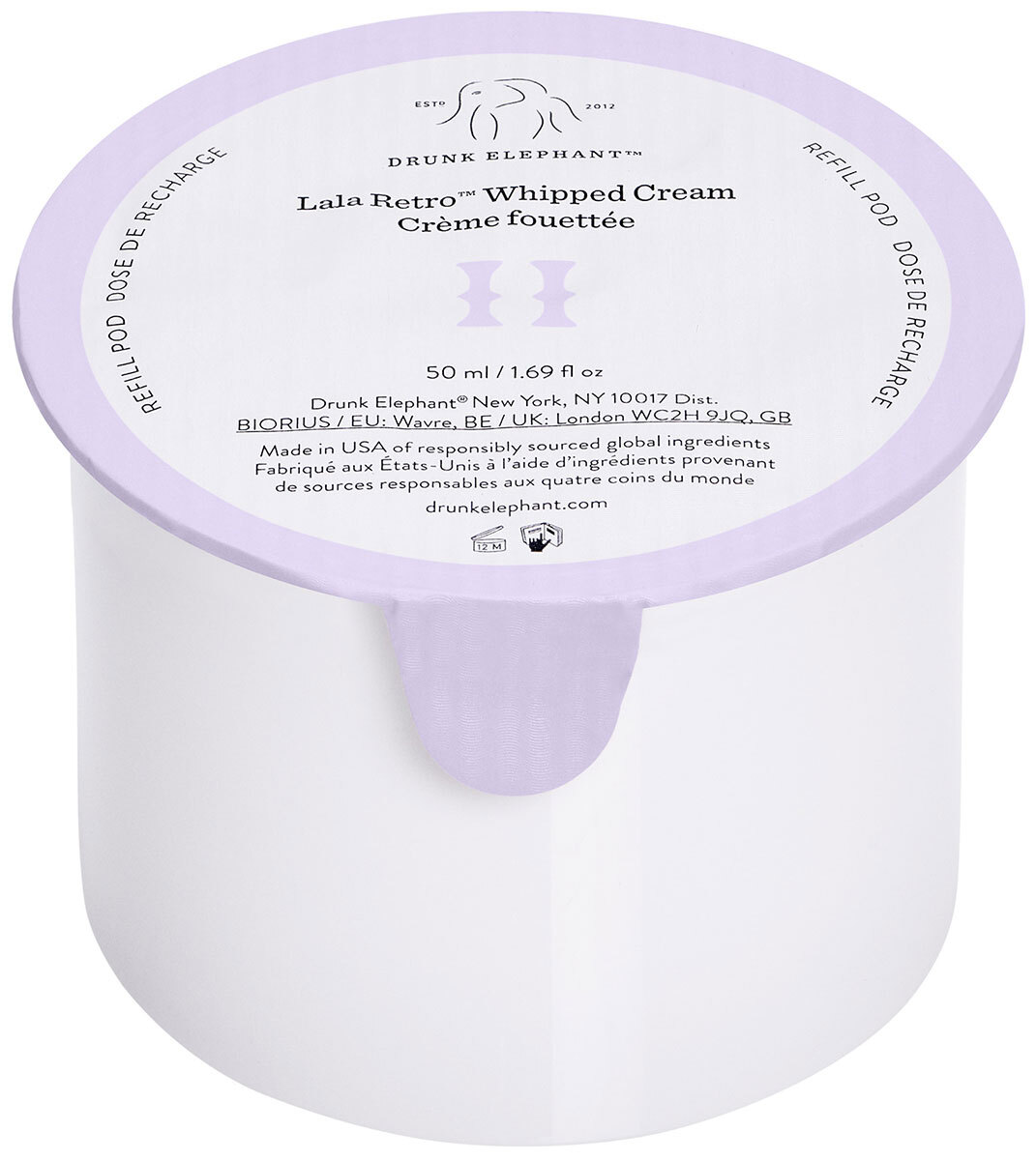 DRUNK ELEPHANT Lala Retro Whipped Cream Refill » buy online NICHE BEAUTY
