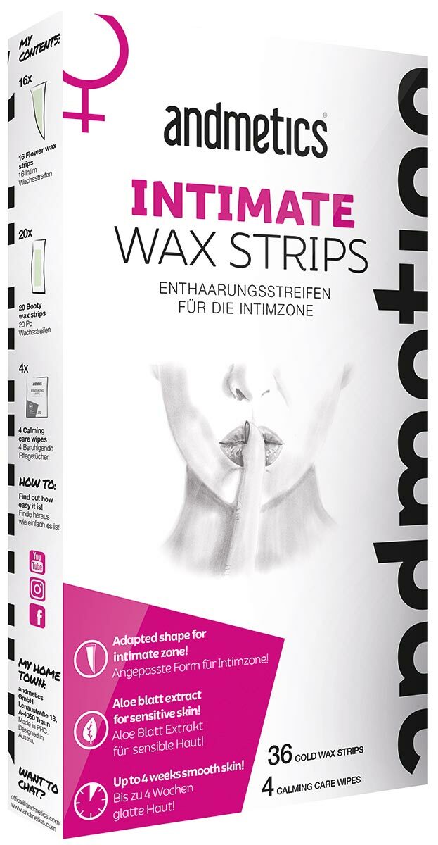 ANDMETICS Intimate Wax Strips » online kaufen NICHE BEAUTY