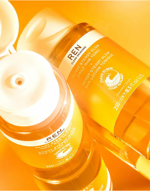 Ren Clean Skincare Radiance Ready Steady Glow Aha Daily Tonic 250 ml