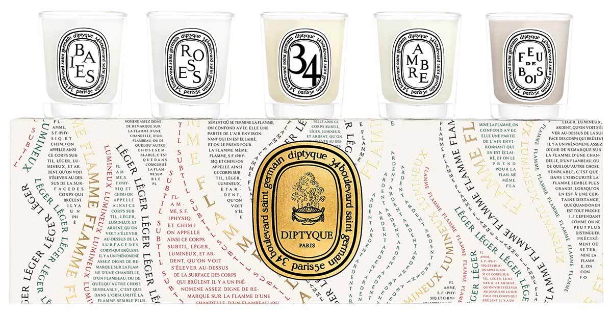 DIPTYQUE Candle Set » buy online NICHE BEAUTY