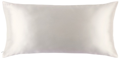 Slip Pure Silk Euro Half Pillowcase White
