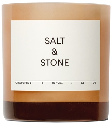 SALT & STONE Candle - Grapefruit and Hinoki