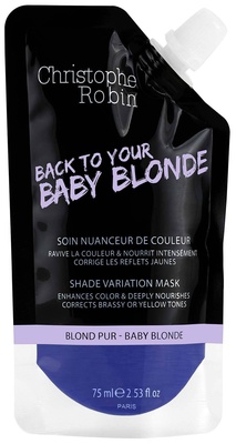 Christophe Robin Shade variation mask pocket Baby blonde