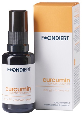 FOONDIERT Curcumin Support Complex Spray