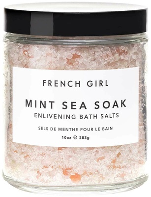 French Girl Mint Sea Soak - Enlivening Bath Salts