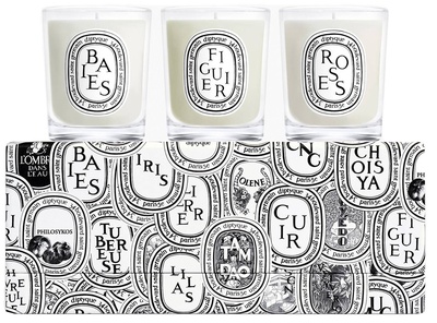 Diptyque Set of 3 Mini Candles