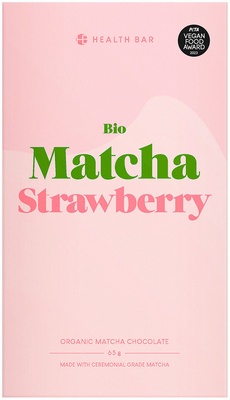 Health Bar Matcha Schokolade fraise