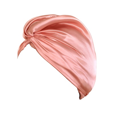 Holistic Silk Pure Mulberry Silk Hair Turban Rose