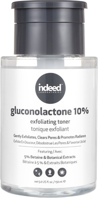 Indeed Labs gluconolactone 10% exfoliating toner