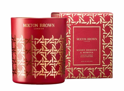 Molton Brown MERRY BERRIES & MIMOSA SCENTED CANDLE