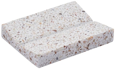 HUMDAKIN Terrazzo square soap tray - 00 neutral
